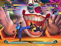une photo d'Ã©cran de Marvel VS Capcom 2 sur Sega Dreamcast